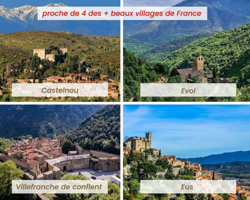 Maison 4 Pers Avec Jardin Au Pied Des Montagnes Ria Екстериор снимка